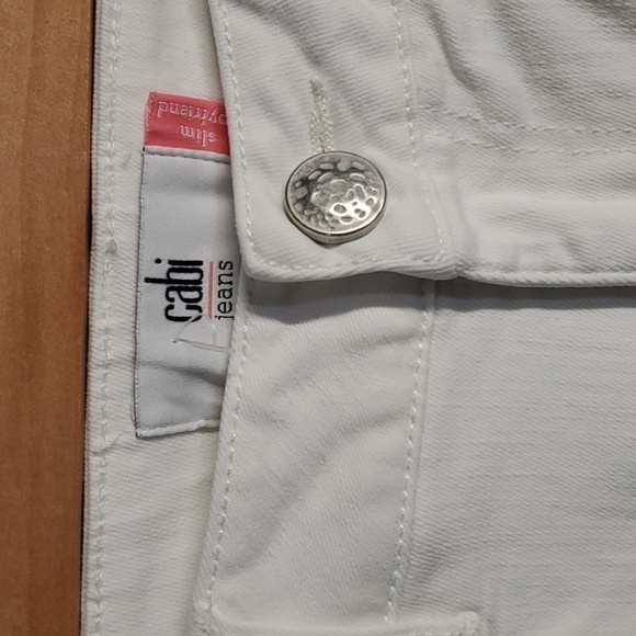 CAbi jeans women's size 2 white slim boyfriend women’s size 2 - Picture 15 of 15
